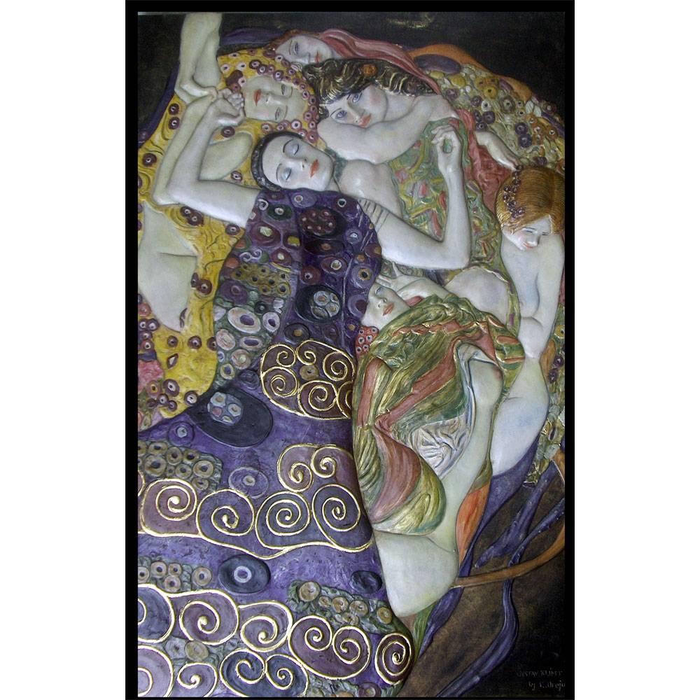 Gustav Klimt's The Young Girl Painting