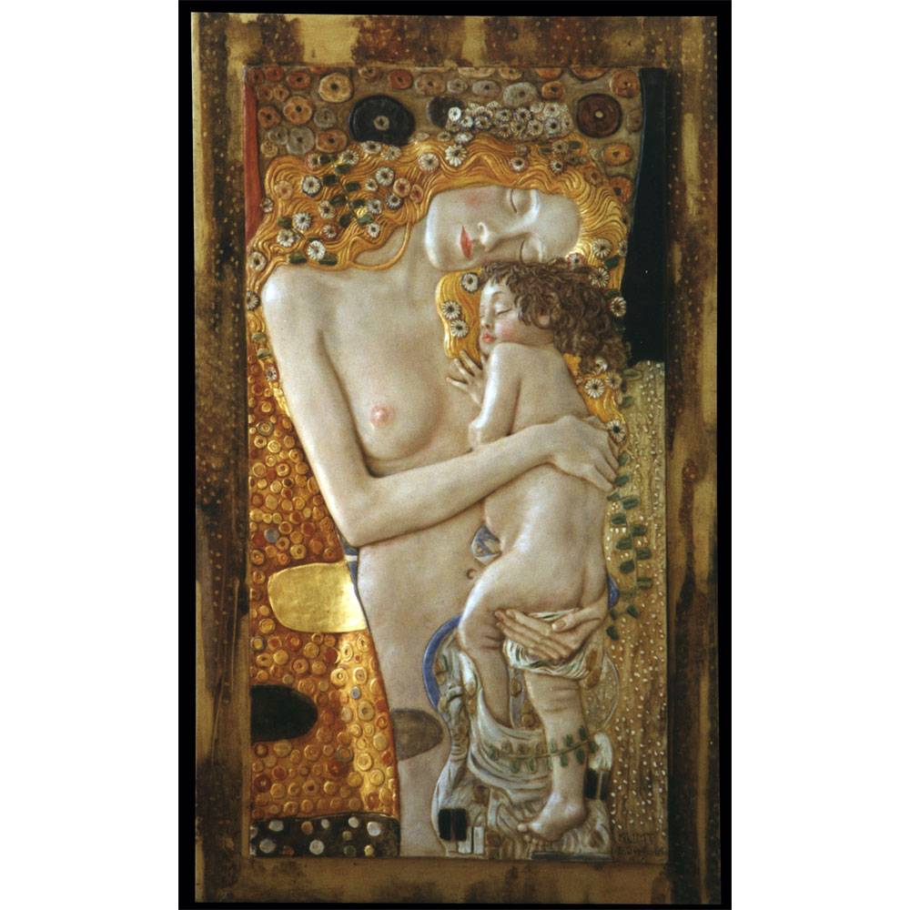 Gustav Klimt Maternity Painting