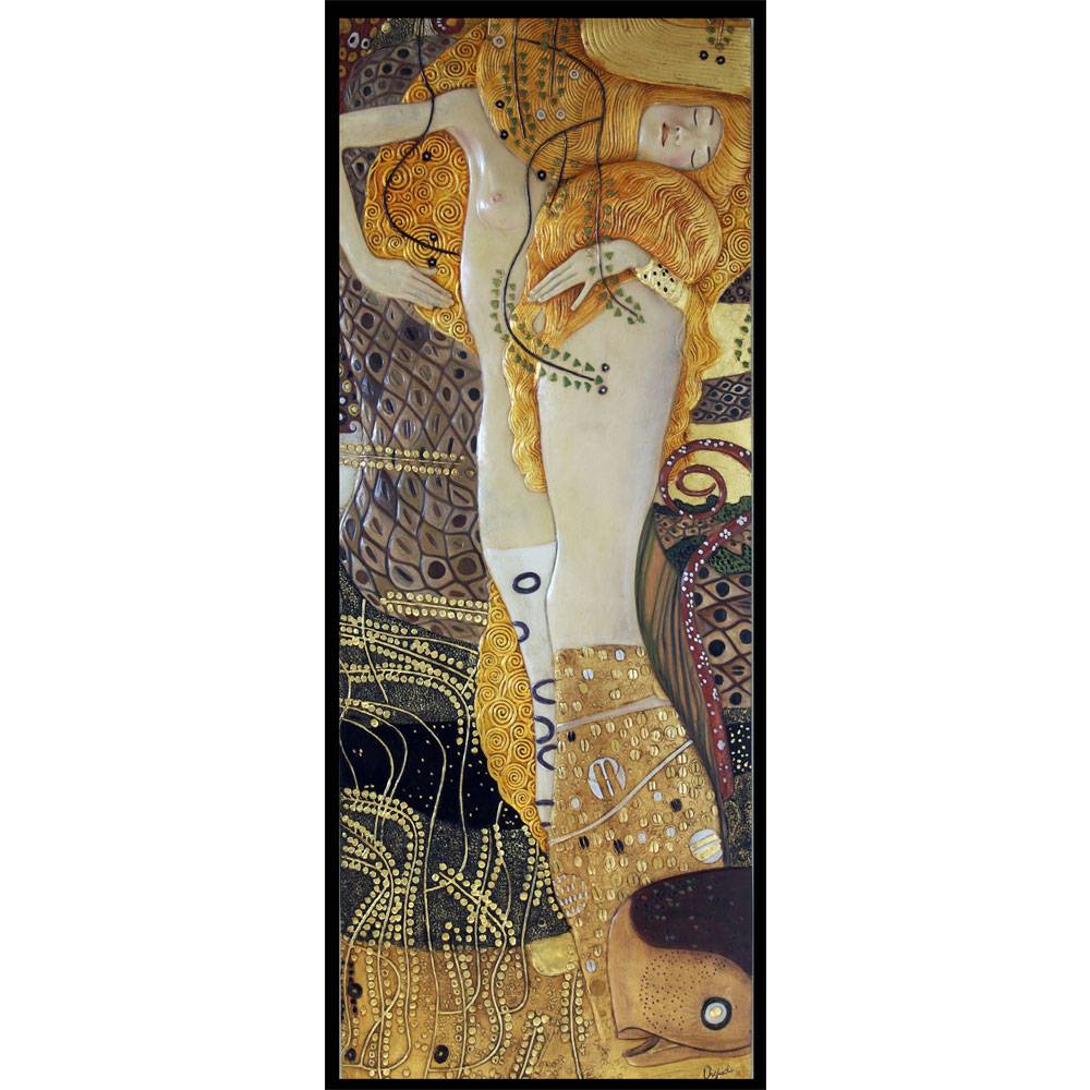 Gustav Klimt's Water Serpents II Painting